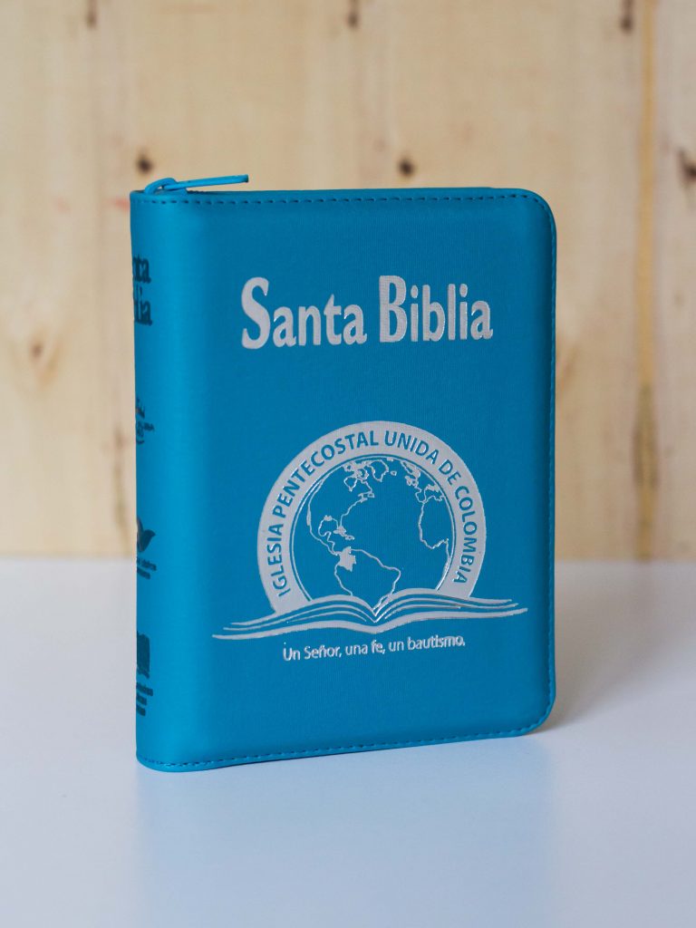 BIBLIA 045 CON HIMNARIO IPUC FLEXIBLE AGUA MARINA | TIENDA FECP