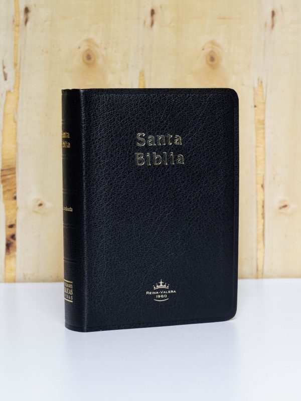 BIBLIA 045 FLEXIBLE COLOR NEGRO SIN CIERRE | TIENDA FECP