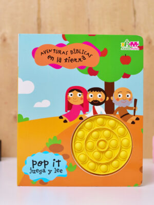 AVENTURAS BIBLICAS EN LA TIERRA POP IT COLECCIÓN LEE Y JUEGA