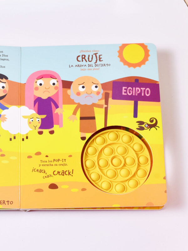 AVENTURAS BIBLICAS EN LA TIERRA POP IT COLECCIÓN LEE Y JUEGA - Image 2