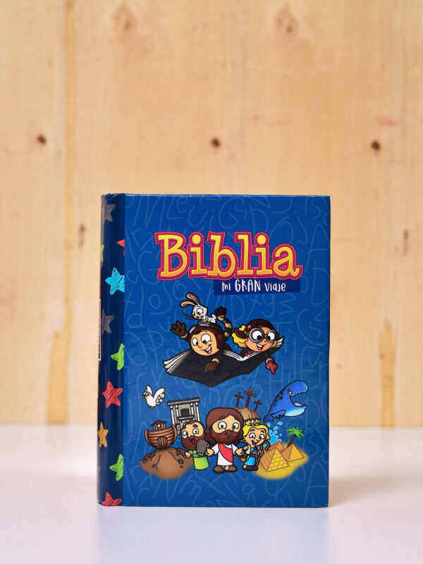 BIBLIA MI GRAN VIAJE RVR 60 TAPA DURA AZUL