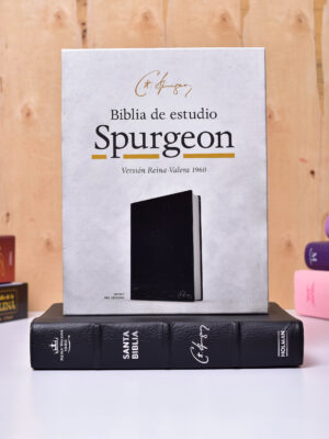 BIBLIA DE ESTUDIO SPURGEON NEGRO