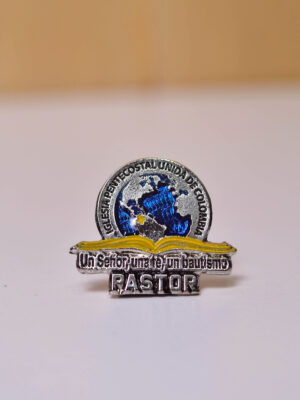 PIN ZAMAK LOGO IPUC PASTOR
