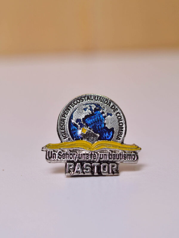 PIN ZAMAK LOGO IPUC PASTOR