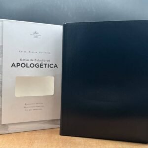 BIBLIA DE ESTUDIO APOLOGETICA IMITA PIEL NEGRO
