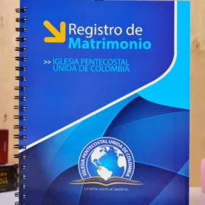 REGISTRO DE MATRIMONIO X 45 UNDS