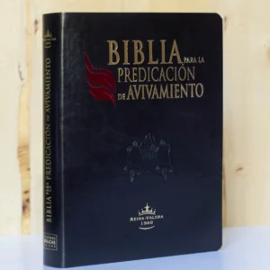 BIBLIA DE ESTUDIO PARA LA PREDICACION DE AVIVAMIENTO NEGRA