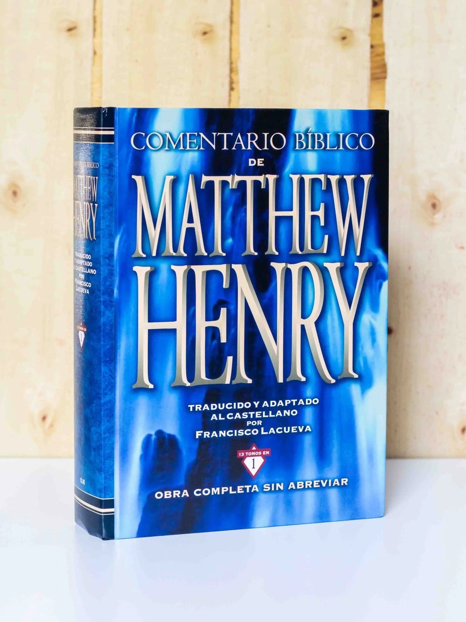 COMENTARIO BIBLICO MATTHEW HENRY OBRA COMPLETA