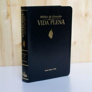 BIBLIA DE ESTUDIO VIDA PLENA IMITACION PIEL NEGRO