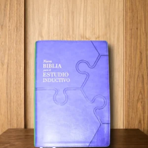 BIBLIA DE ESTUDIO INDUCTIVO NBLA PURPURA PIEL ITALIANA