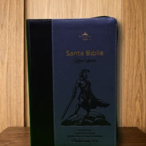 BIBLIA RVR60 068cz GRIS ESFORZAOS CIERRE CANTO DORADO