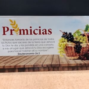 PQTE. DE SOBRES X 40 PARA OFRENDA PRIMICIAS