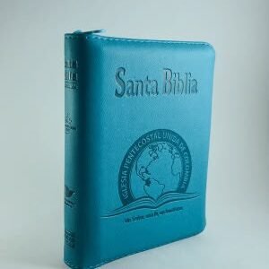 BIBLIA 025 CON HIMNARIO FLEXIBLE - AGUAMARINA