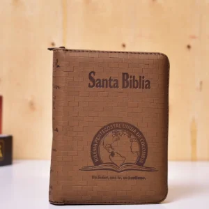 BIBLIA 025 CON HIMNARIO FLEXIBLE CAFE LADRILLO