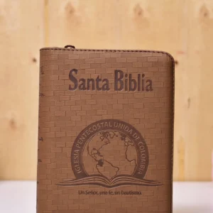 BIBLIA 045 CON HIMNARIO FLEXIBLE CAFE LADRILLO