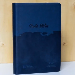 BIBLIA RVC 066 COLOR AZUL CANTO AZUL