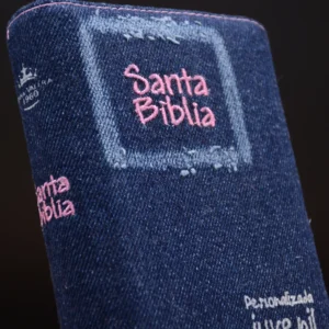 BIBLIA 025 CON HIMNARIO JEAN DESGASTE ROSADA