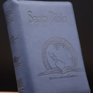 BIBLIA 045 CON HIMNARIO FLEXIBLE - AZUL OSCURO