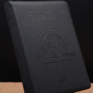 BIBLIA 085 CON HIMNARIO E ÍNDICE FLEXIBLE NEGRA