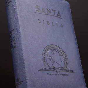 BIBLIA 085 CON HIMNARIO E ÍNDICE FLEXIBLE AZUL OSCURO