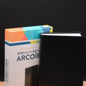 BIBLIA DE ESTUDIO RVR60 ARCOIRIS COLOR NEGRO SIMIL-PIEL