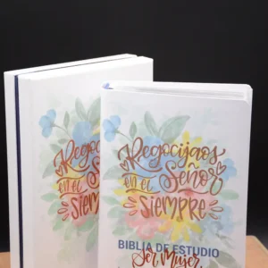 BIBLIA DE ESTUDIO SER MUJER REGOCIJAOS EN EL SEÑOR SIEMPRE
