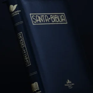 BIBLIA 055 ACOLCHADA NEGRA CANTO DORADO QR CIERRE
