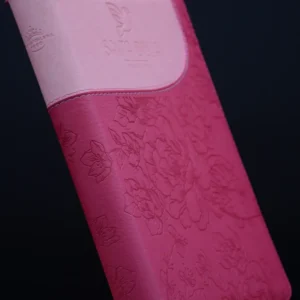 BIBLIA 086 FLEXIBLE COLOR FUCSIA ROSADO CANTO PLATA CON INDICE