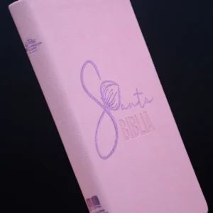 BIBLIA 065 TIPO AGENDA LM COLOR ROSADO CANTO PINTADO