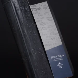 BIBLIA RV60 NOMBRES DE DIOS LETRA GRANDE MANUAL NEGRA - GRIS