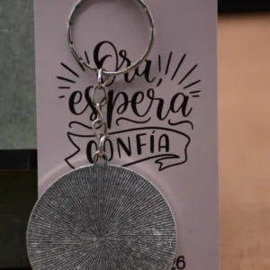 LLAVERO RESINADO UNA CARA