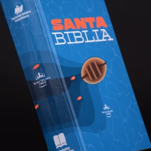 BIBLIA 045 RVR60 AZUL TAPA DURA