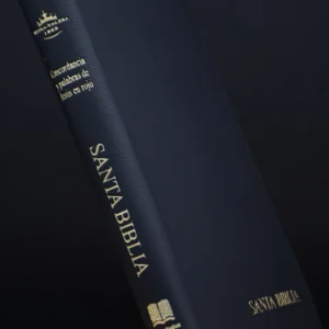 BIBLIA 085 RVR60 NEGRA INDICE CON CIERRE