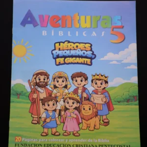 AVENTURAS BIBLICAS PARA COLOREAR 5
