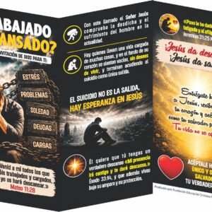 TRATADO ¿TRABAJADO Y CANSADO? PLEGABLE