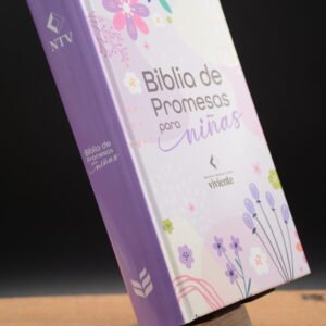 BIBLIA DE PROMESAS PARA NIÑAS TAPA DURA LILA NTV